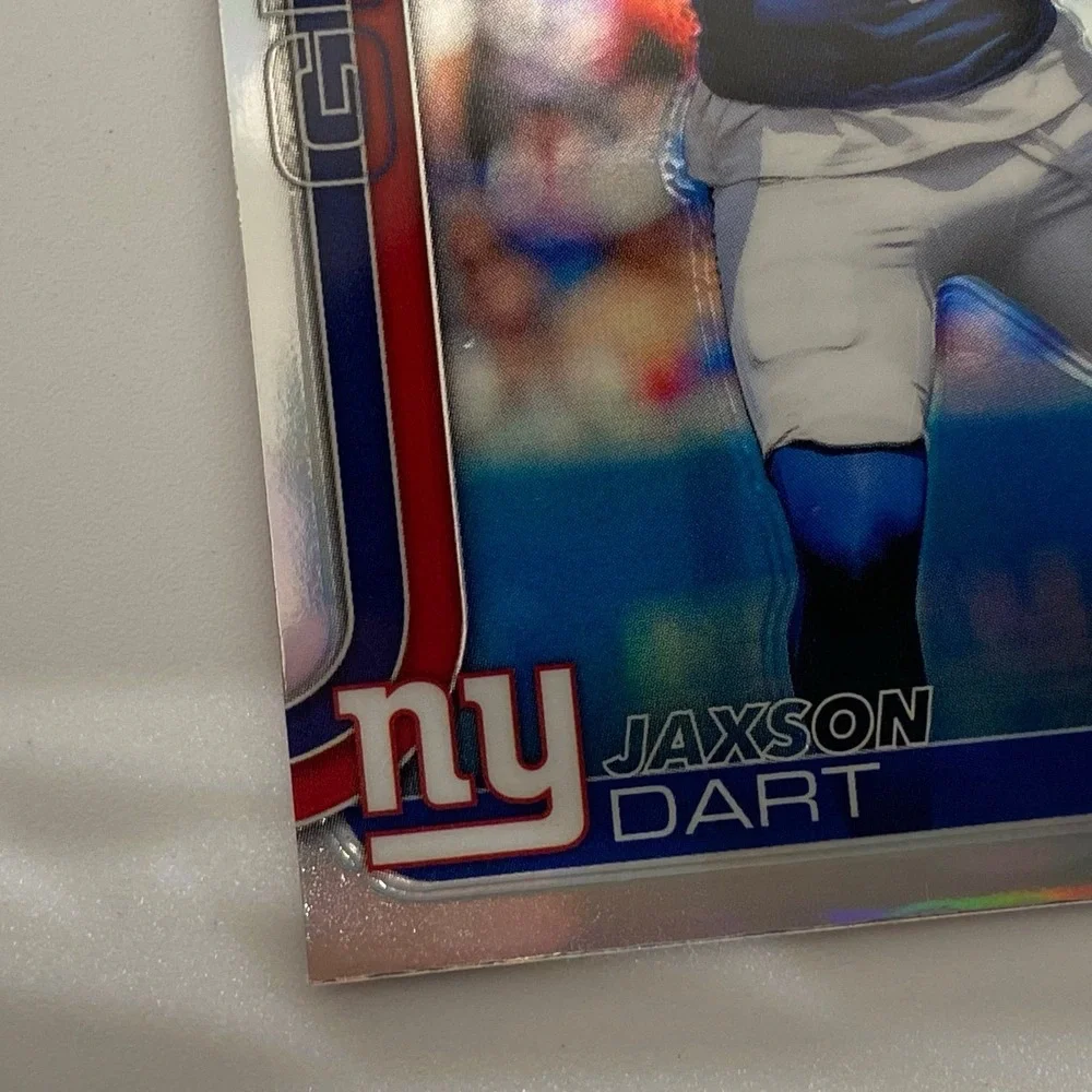 JAXSON DART 2025 TOPPS CHROME ROOKIE REFRACTOR GIANTS D RC Q6383